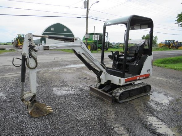 excavatrice bobcat