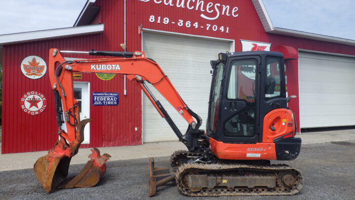 excavatrice kubota