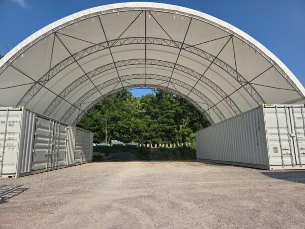 dôme sur conteneur chery industrial