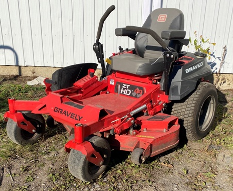 tracteur à gazon gravely