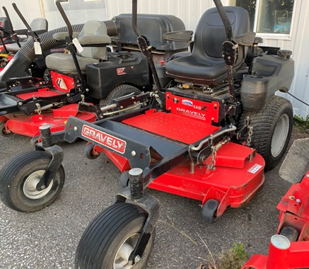 tracteur à gazon gravely