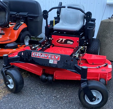 tracteur à gazon gravely
