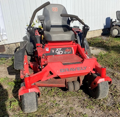 tracteur à gazon gravely