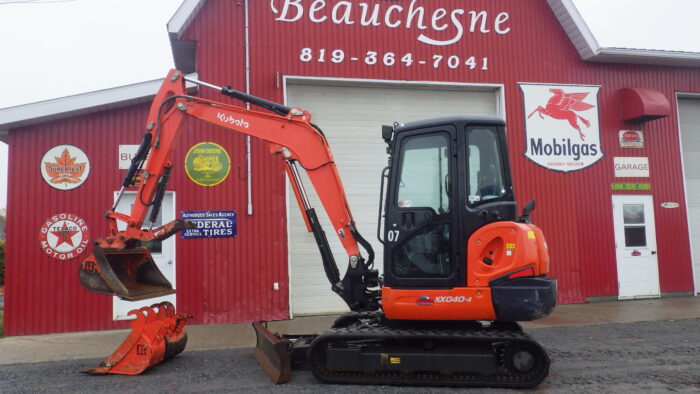 excavatrice kubota
