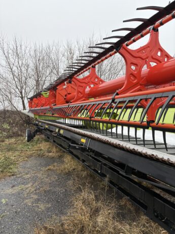 table à grains claas