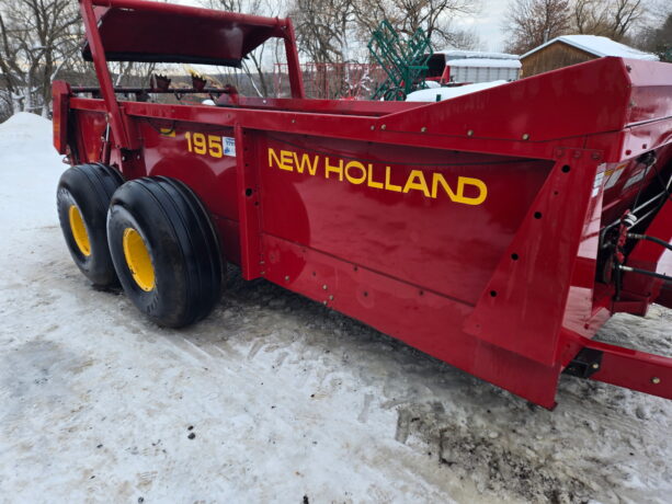 Épandeur à fumier new holland