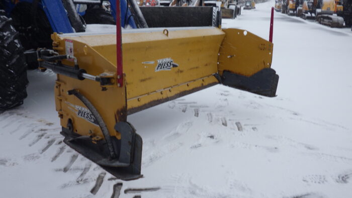 gratte à neige frontale métal pless